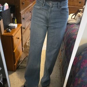 H&M Women's Flare Jeans in Blue